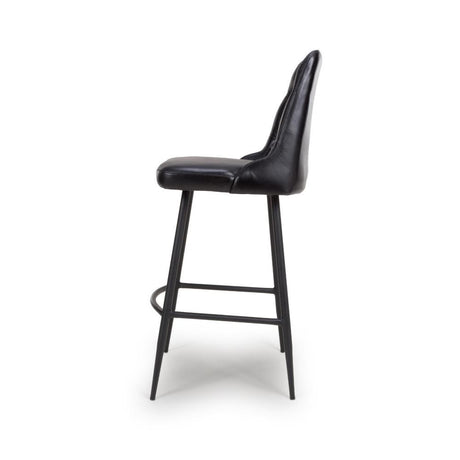 Bradley Bar Chair - Black (sold in 2's) - Image 2