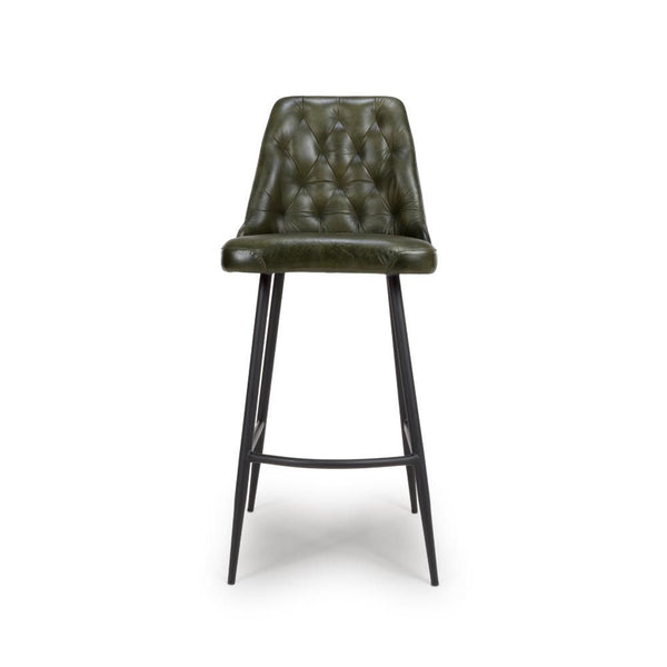 Bradley Bar Chair - Green (sold in 2's) - Main Image