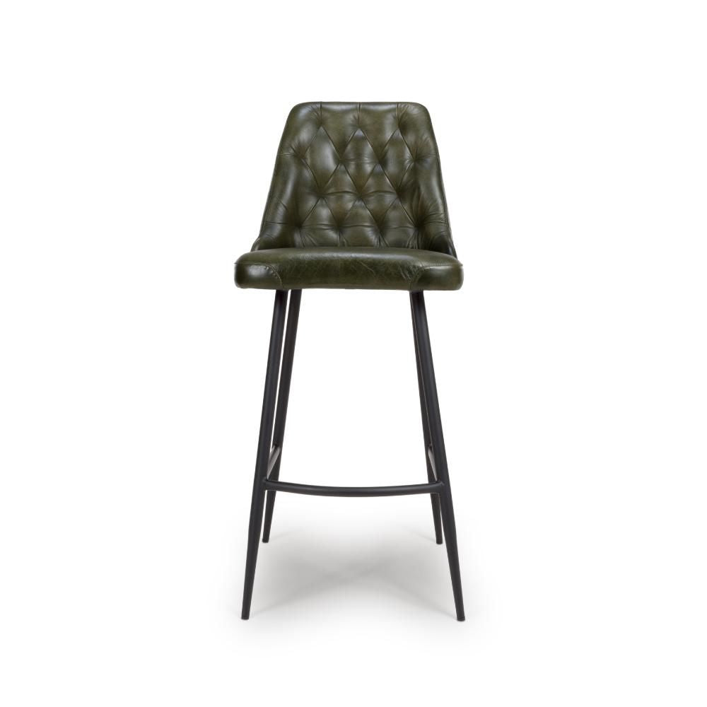 Bradley Bar Chair - Green (sold in 2's) - Main Image