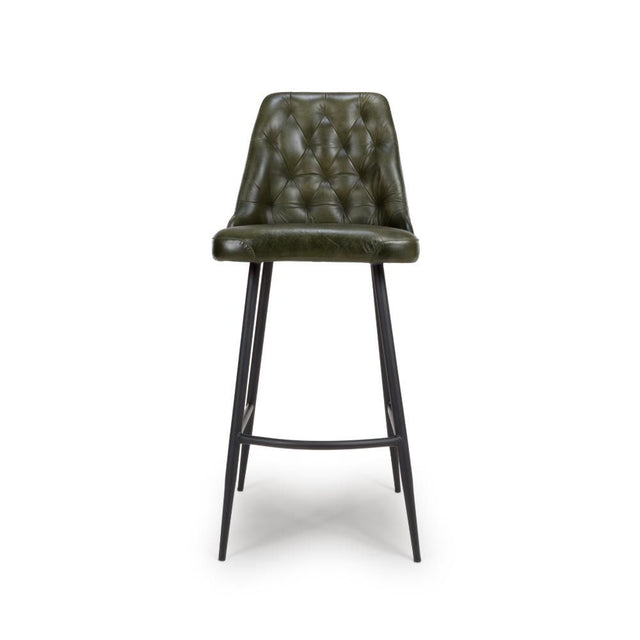 Bradley Bar Chair - Green (sold in 2's) - Main Image