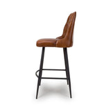 Bradley Bar Chair - Tan (sold in 2's) - Image 4