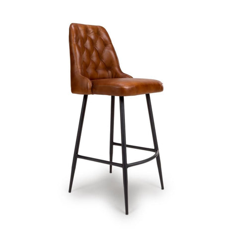 Bradley Bar Chair - Tan (sold in 2's) - Image 5