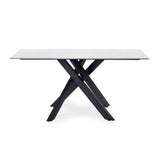 Bradley Dining Table - White - BRA001