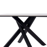 Bradley Dining Table - White - BRA001