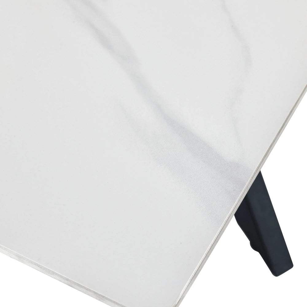 Bradley Dining Table - White - BRA001