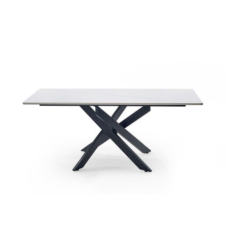 Bradley White Marble Coffee Table