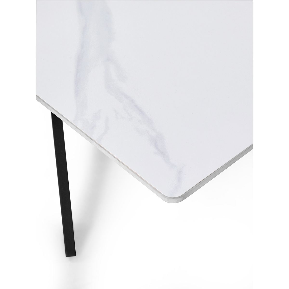Bradley White Marble Coffee Table