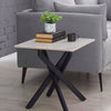Bradley Side Table - White - BRA003