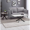 Bradley White Marble Lamp Table
