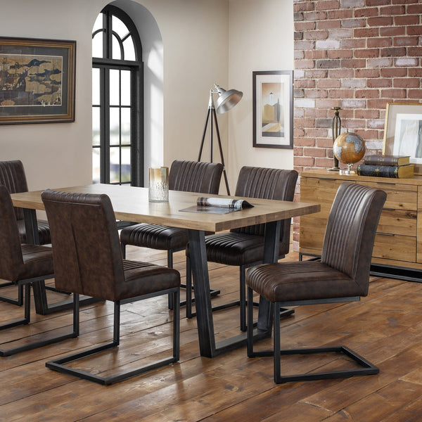 Brooklyn Dining Chair (Set of 2) - Brown - BRO107