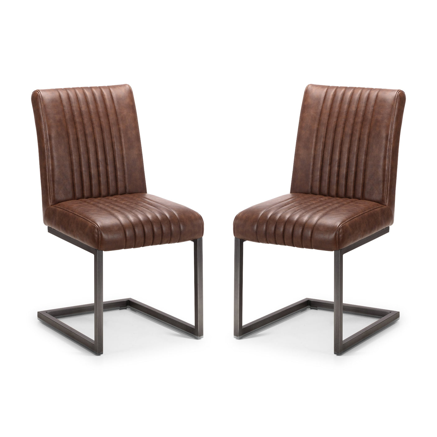 Brooklyn Dining Chair (Set of 2) - Brown - BRO107