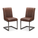 Brooklyn Dining Chair (Set of 2) - Brown - BRO107