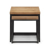 Brooklyn Lamp Table - Light Brown - BRO005