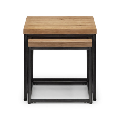 Brooklyn Lamp Table - Light Brown - BRO005