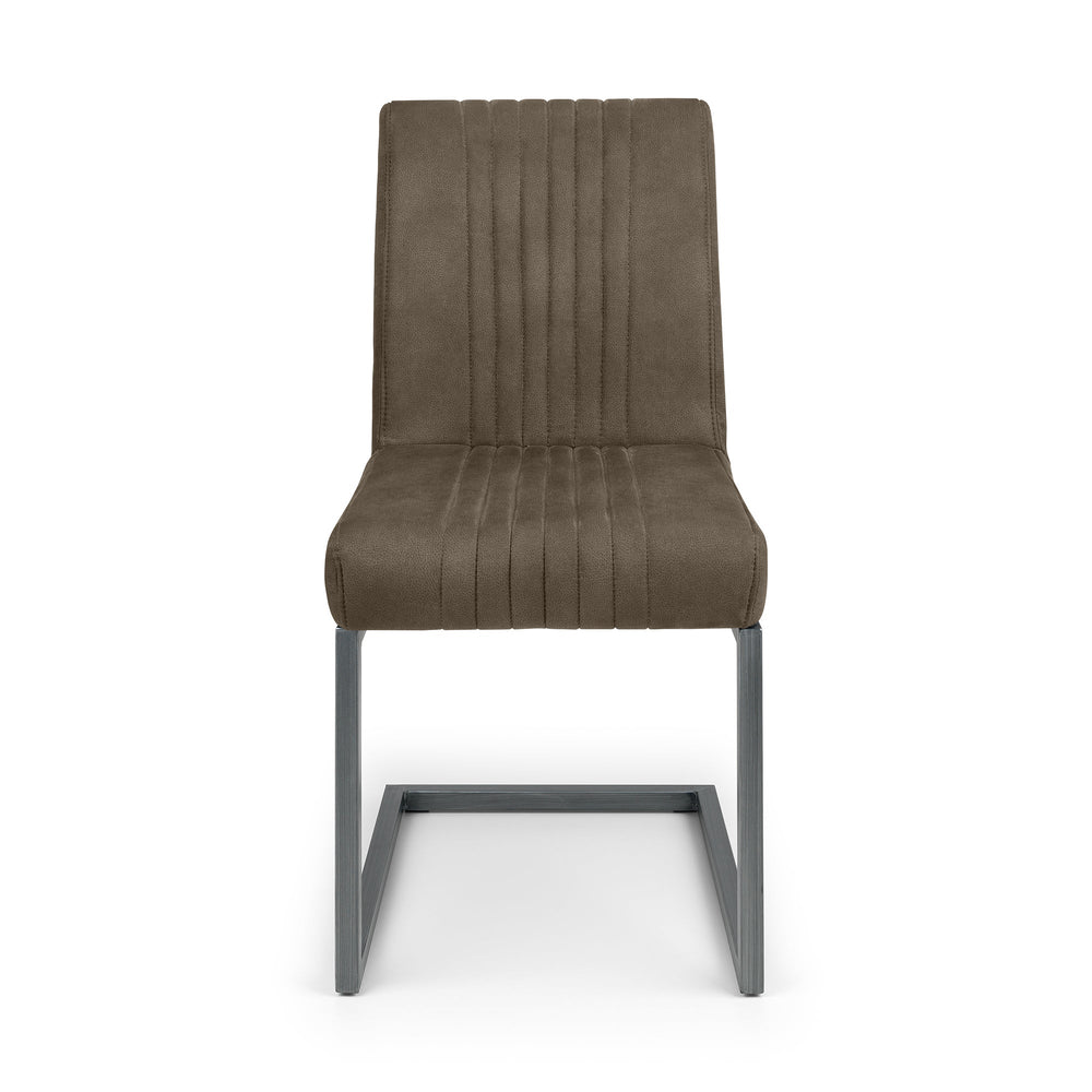 Brooklyn Dining Chair (Set of 2) - Grey - BRO014