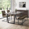Brooklyn Dining Chair (Set of 2) - Grey - BRO014