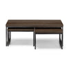 Brooklyn Nesting Coffee Tables - Dark Brown - BRO024