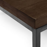 Brooklyn Square Coffee Table - Light Brown - BRO015