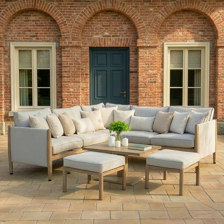 Burford Small Corner Dining Set With Rising Table