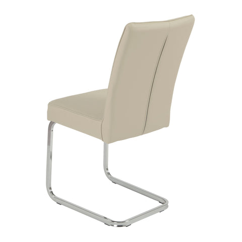 Bamberg Taupe PU Chair