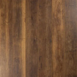 Barnwood oak effect laminate flooring with natural wood grain and warm brown tones
