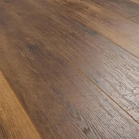 Barnwood oak wood flooring planks with natural grain and textured matte finish