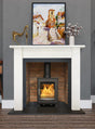 Mourne Eco 5 Portrait stove with cast iron door | Home Centre Direct UK