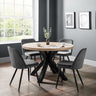 Burgess Dining Chair (Set of 2) - Blue - BUR004