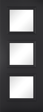Black Antwerp Glazed 3L - Standard - 1981 x 686 (27") x 35mm