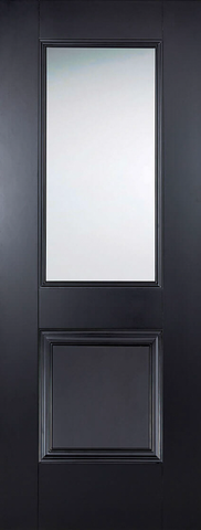 Black Arnhem Glazed 1L - Black - 1981 x 686 (27") x 35mm
