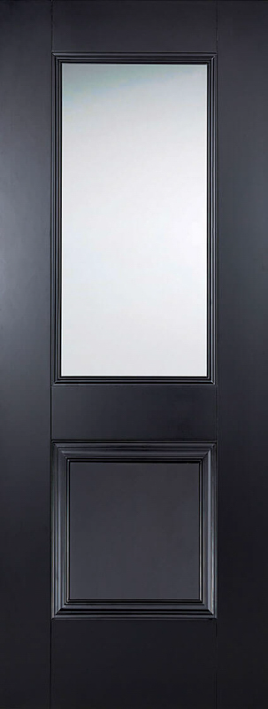 Black Arnhem Glazed 1L - Black - 1981 x 686 (27") x 35mm