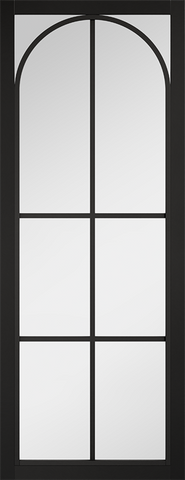 Black Astoria Clear Glazed - Standard - 1981 x 686 (27") x 35mm