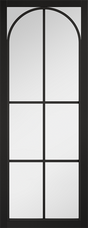 Black Astoria Clear Glazed - Standard - 1981 x 686 (27") x 35mm