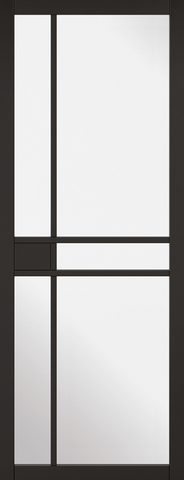 Black Greenwich Glazed - Standard - 1981 x 686 (27") x 35mm