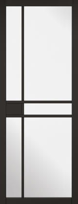 Black Greenwich Glazed - Standard - 1981 x 686 (27") x 35mm