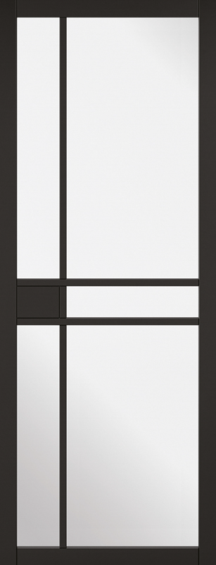 Black Greenwich Glazed - Standard - 1981 x 686 (27") x 35mm