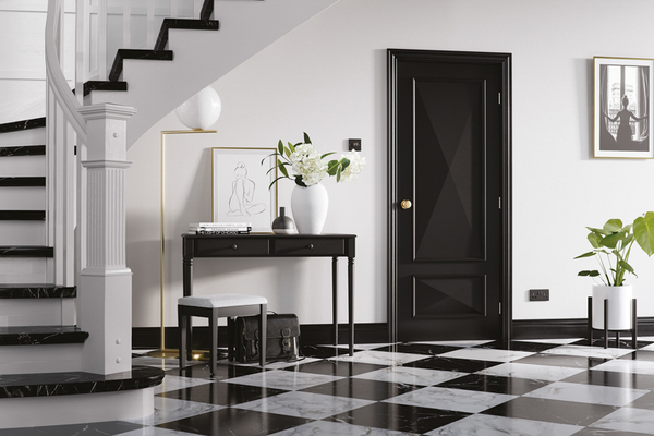 Black Knightsbridge 2P LifeStyle - Black - 1981 x 686 (27") x 35mm