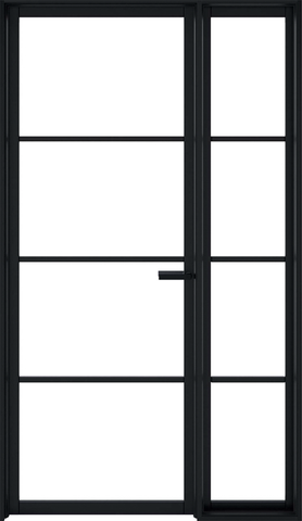 Black Soho Sidelight W6 2 - Black - 1981 x 292 (11") x 35mm