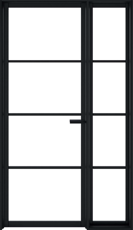 Black Soho Sidelight W6 2 - Black - 1981 x 292 (11") x 35mm