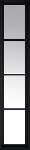 Black Soho Sidelight W6 - Black - 1981 x 292 (11") x 35mm
