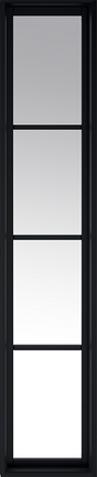 Black Soho Sidelight W6 - Black - 1981 x 292 (11") x 35mm