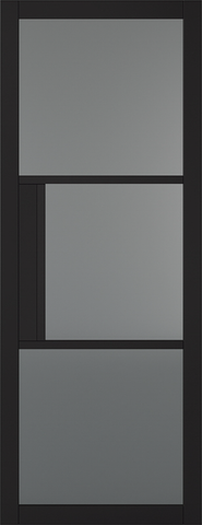 Black Tribeca Glazed 3L Tinted - Standard - 1981 x 762 (30") x 35mm