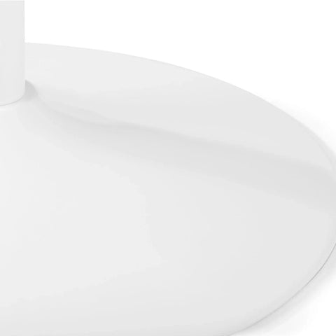 Blanco Round Pedestal Table - White - BLA101