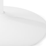 Blanco Round Pedestal Table - White - BLA101