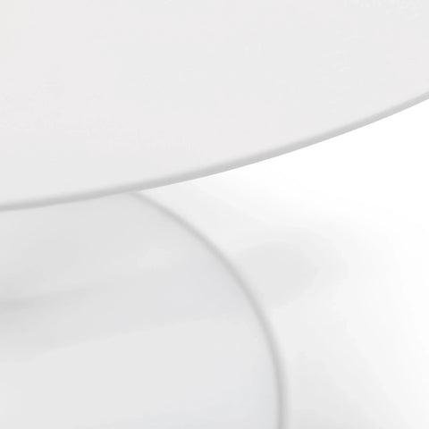 Blanco Round Pedestal Table - White - BLA101