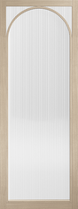 Blonde Oak Melrose Reeded Glazed - Blonde Oak - 1981 x 686 (27") x 35mm