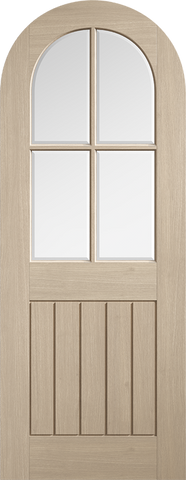 Blonde Oak Mexicano Arched Glazed - Standard - 1981 x 838 (33") x 35mm