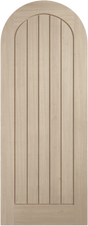 Blonde Oak Mexicano Arched - Standard - 1981 x 762 (30") x 35mm