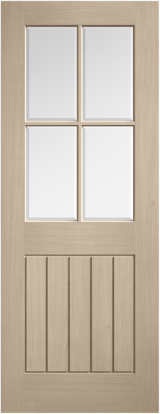 Blonde Oak Mexicano Glazed - Blonde Oak - 1981 x 686 (27") x 35mm