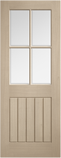 Blonde Oak Mexicano Glazed - Blonde Oak - 1981 x 686 (27") x 35mm